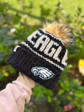 Women’s SHXT That J Knit NFL Philadelphia Eagles Hand-Knit Merino Wool Beanie